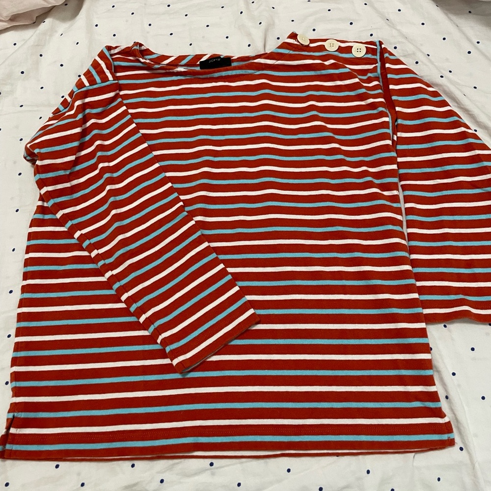 Jcrew 3/4 sleeve top